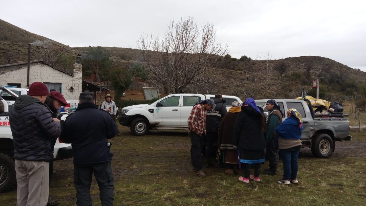 Huisca Antieco, Comunidad Mapuche Tehuelche Chubut