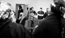 Facundo Jones Huala Mapuche foto Roxana Sposaro juicio extradición Esquel Chubut