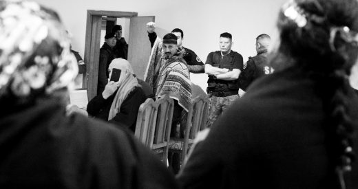 Facundo Jones Huala Mapuche foto Roxana Sposaro juicio extradición Esquel Chubut